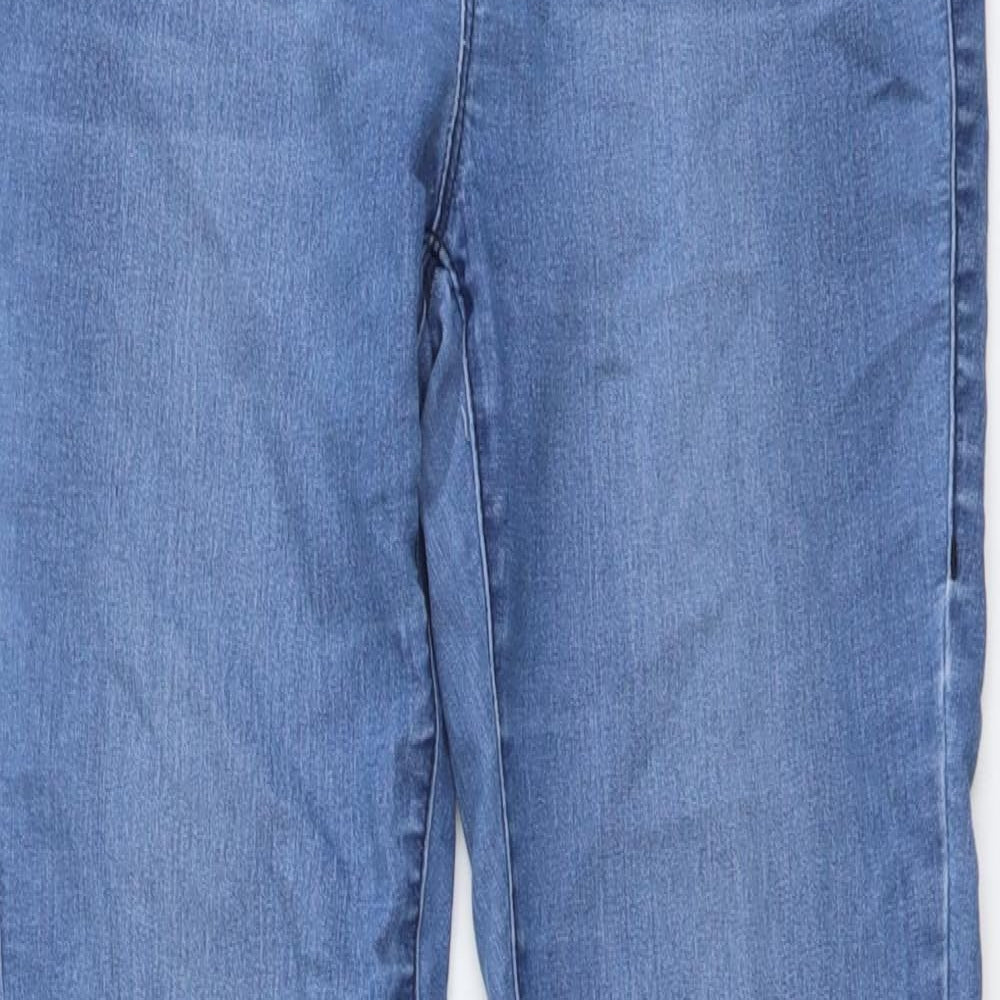 Dorothy Perkins Womens Blue Cotton Jegging Jeans Size 8 L27 in Regular
