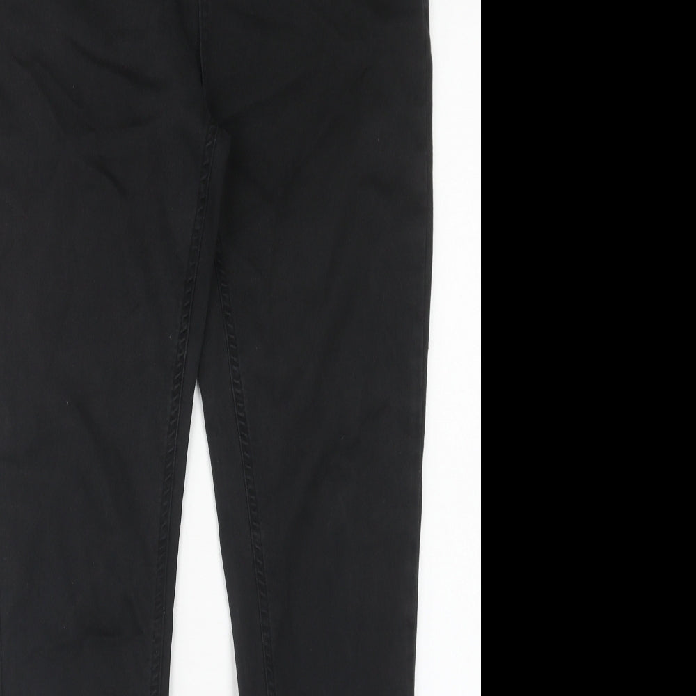 Costes Womens Black Cotton Skinny Jeans Size 33 in Regular Zip