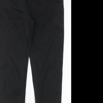 Costes Womens Black Cotton Skinny Jeans Size 33 in Regular Zip