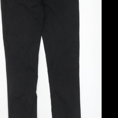 Costes Womens Black Cotton Skinny Jeans Size 33 in Regular Zip