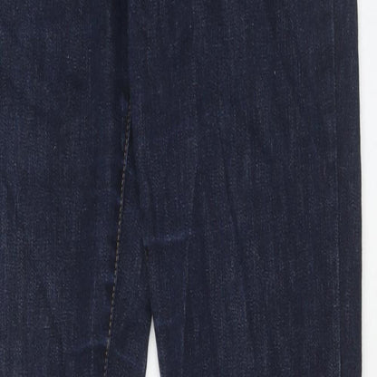 Womens UK Size 10 Marks and Spencer Regular Fit Skinny Blue Jeans