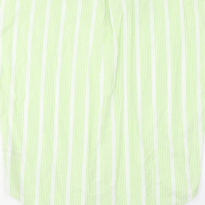 Womens UK Size S NEXT Green Basic Button-Up