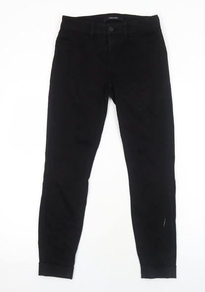 Womens UK Size 6 J Brand Regular Fit Skinny Black Jeans