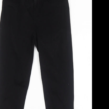 Womens UK Size 6 J Brand Regular Fit Skinny Black Jeans