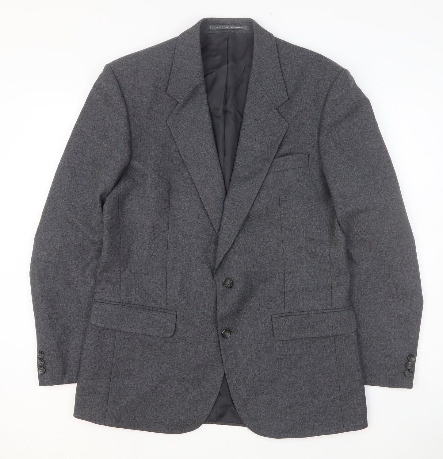 Mens UK Size 40 The Label Regular Grey Suit Jacket