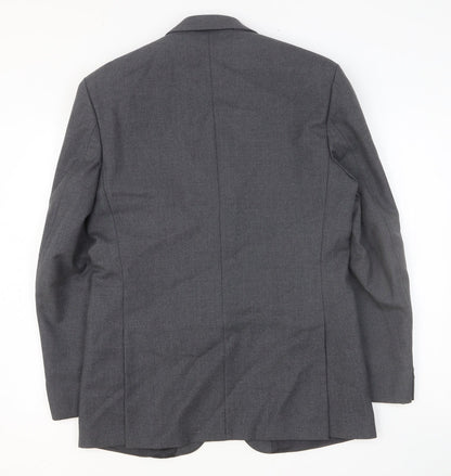 Mens UK Size 40 The Label Regular Grey Suit Jacket