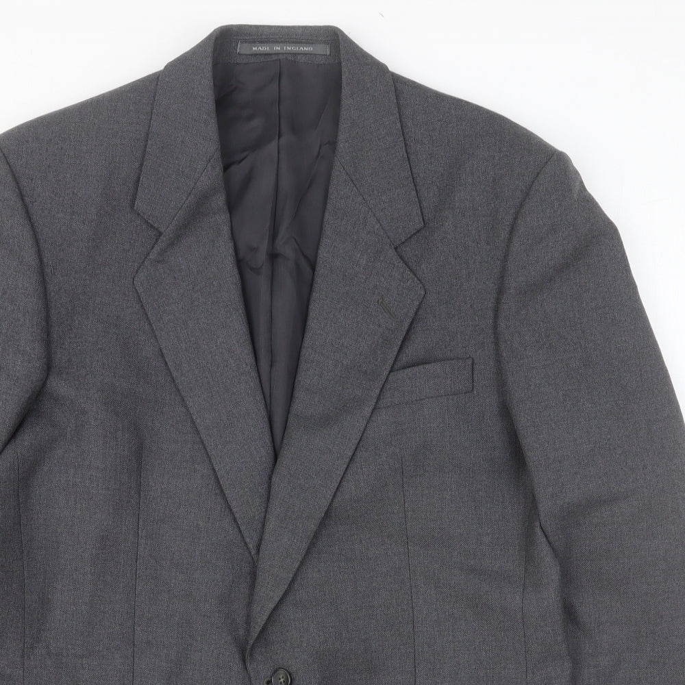 Mens UK Size 40 The Label Regular Grey Suit Jacket