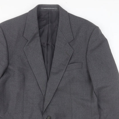Mens UK Size 40 The Label Regular Grey Suit Jacket