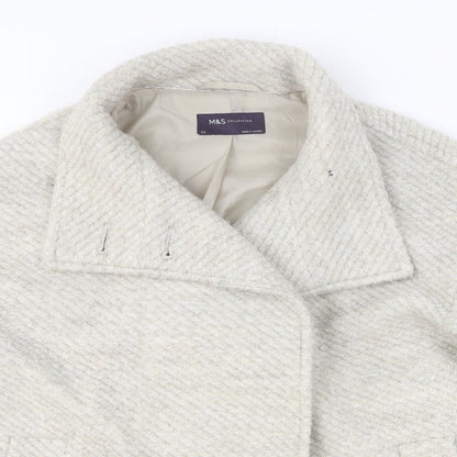 Womens UK Size XS Marks and Spencer Beige Jacket