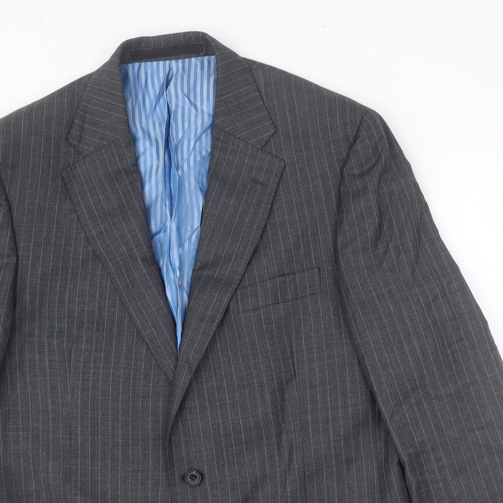 Mens UK Size 46 Marks and Spencer Regular Grey Suit Jacket