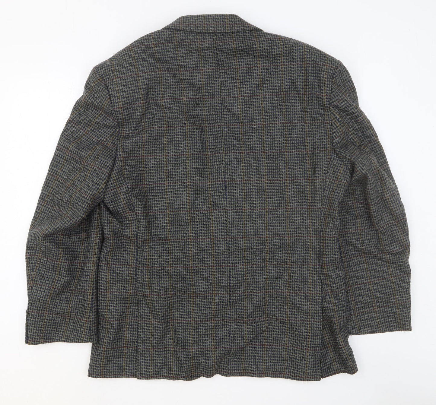 Mens UK Size 42 Preworn Regular Multicoloured Suit Jacket
