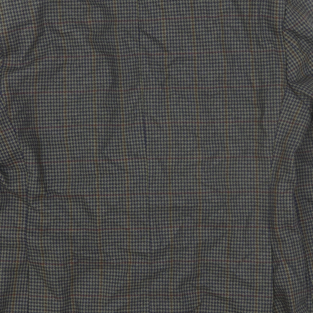 Mens UK Size 42 Preworn Regular Multicoloured Suit Jacket