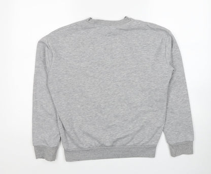 Womens UK Size 4 Disney Grey Pullover Sweatshirt