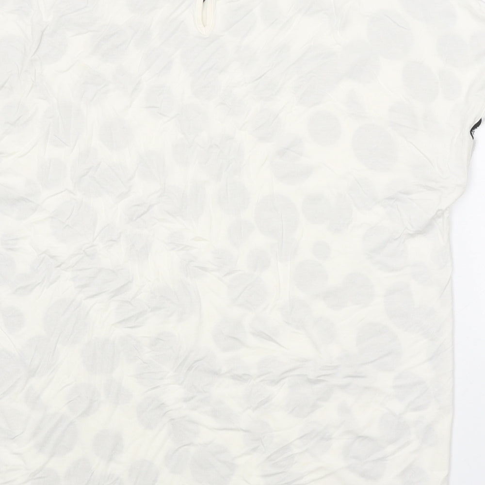 Womens UK Size 10 Marks and Spencer White Basic Blouse
