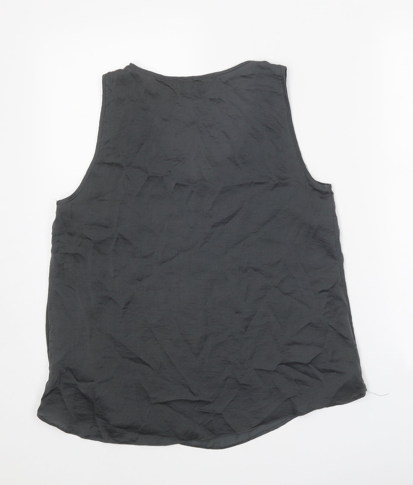 Womens UK Size 10 Atmosphere Grey Basic Tank