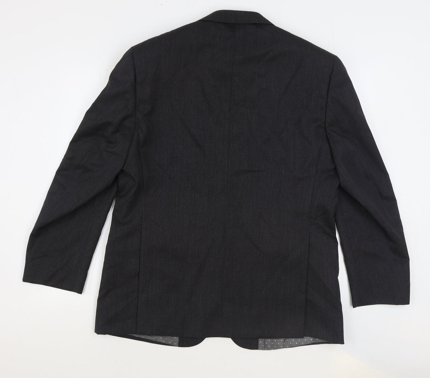 Mens UK Size One Size Greenwoods Regular Grey Suit Jacket