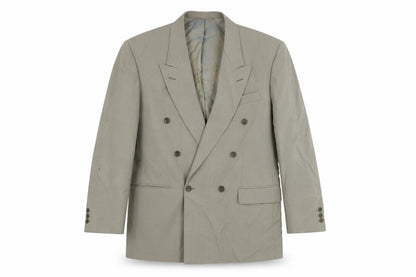 Mens UK Size 46 Preworn Regular Grey Suit Jacket