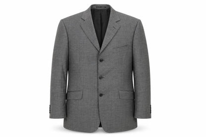 Mens UK Size 44 Savile Row Regular Grey Suit Jacket
