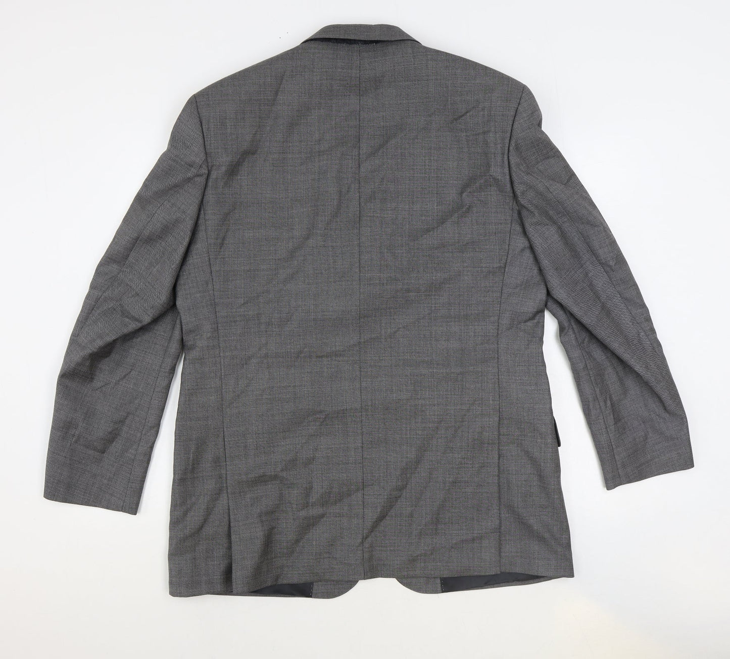 Mens UK Size 44 Savile Row Regular Grey Suit Jacket