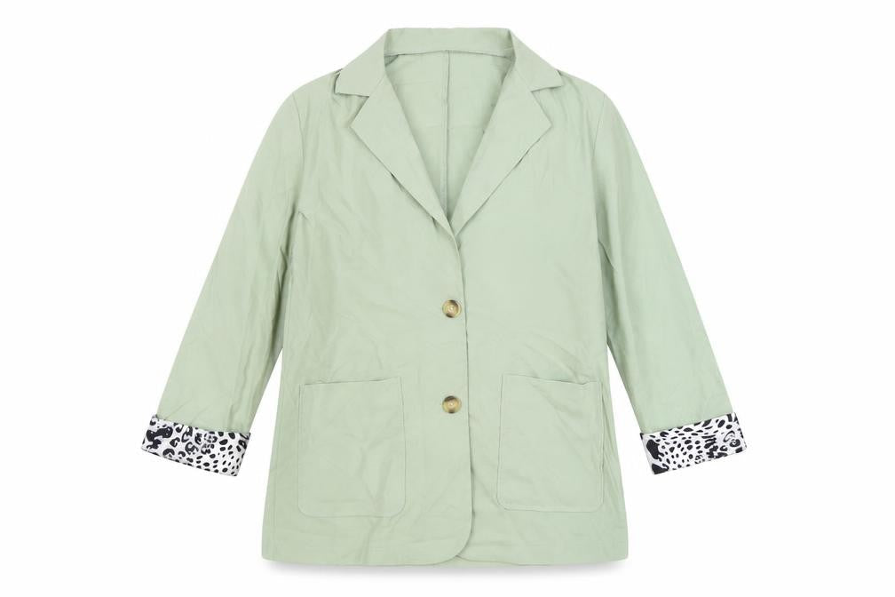 Womens UK Size M SheIn Green Jacket