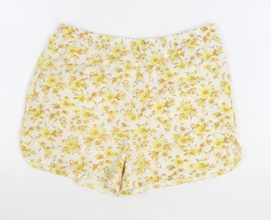 Womens UK Size M Preworn Regular Fit Basic Shorts