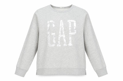 Womens UK Size M Gap Grey Pullover Sweatshirt