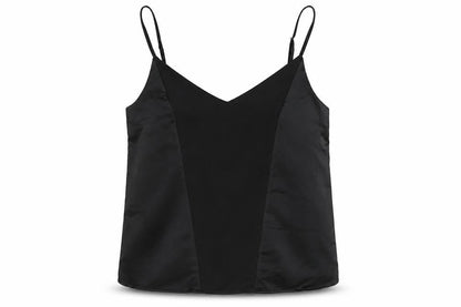 Womens UK Size 10 Topshop Black Camisole Tank