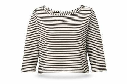 Womens UK Size S French Connection White Cropped Blouse