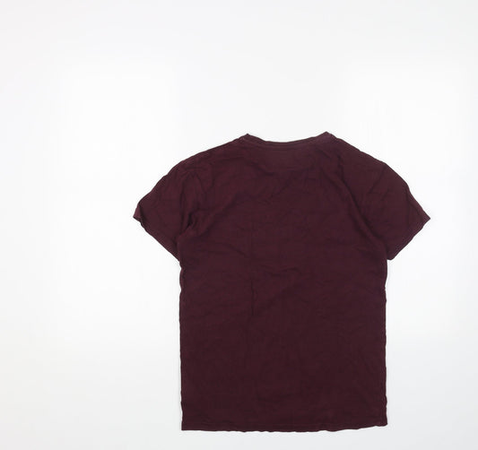 Primark Mens Red Cotton T-Shirt Size XS Round Neck - San Francisco