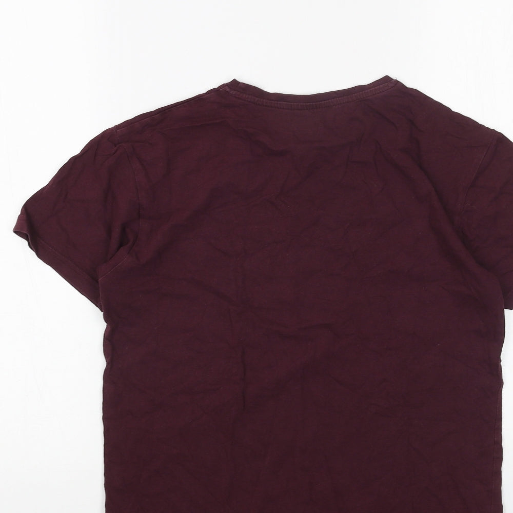 Primark Mens Red Cotton T-Shirt Size XS Round Neck - San Francisco