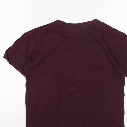 Primark Mens Red Cotton T-Shirt Size XS Round Neck - San Francisco