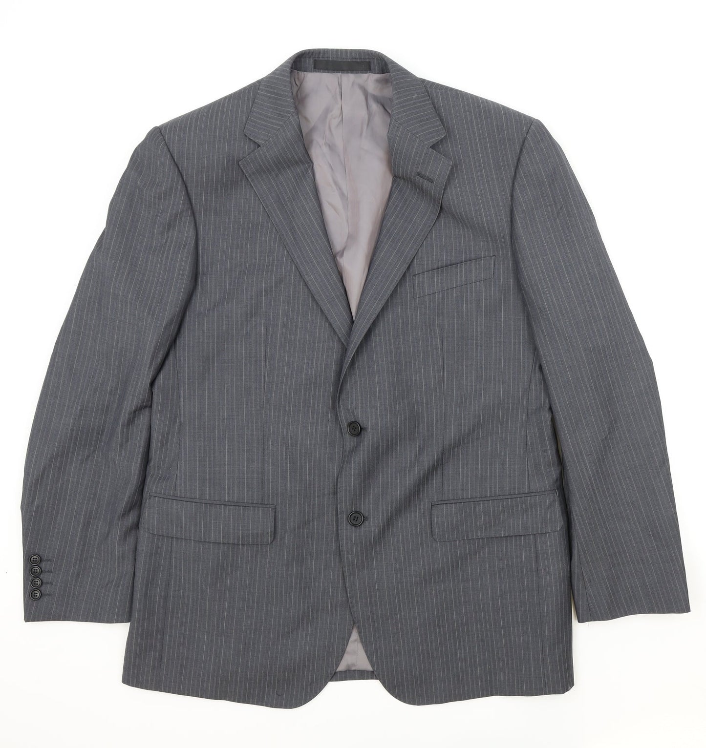 Mens UK Size 42 Marks and Spencer Regular Grey Suit Jacket