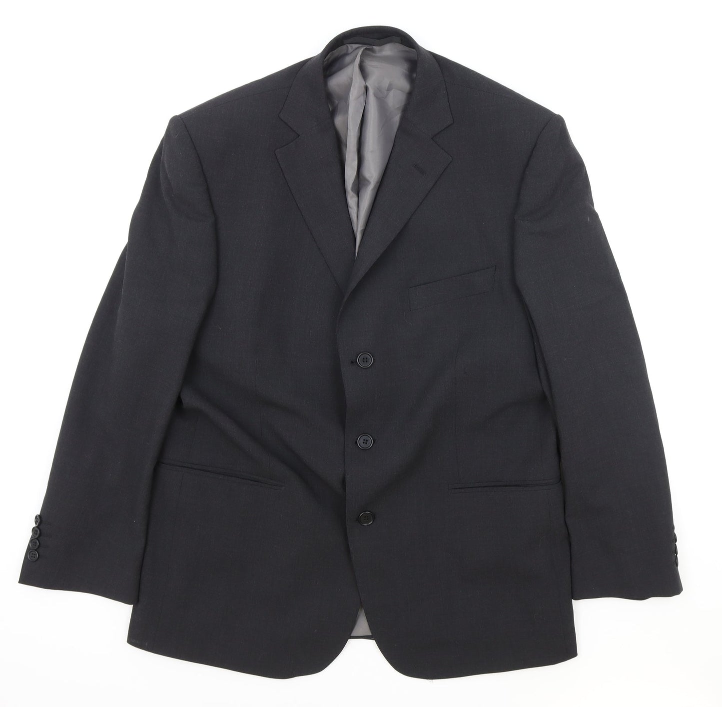 Mens UK Size 42 Marks and Spencer Regular Grey Suit Jacket