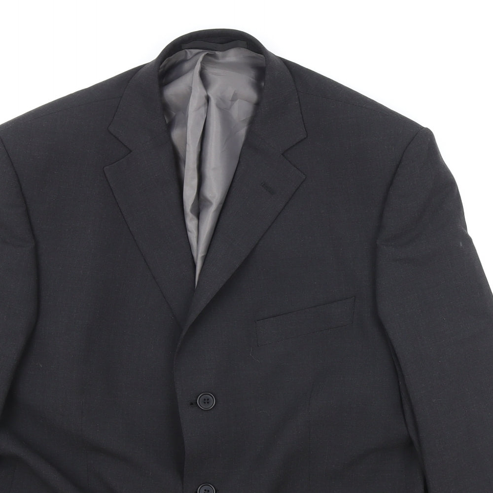 Mens UK Size 42 Marks and Spencer Regular Grey Suit Jacket