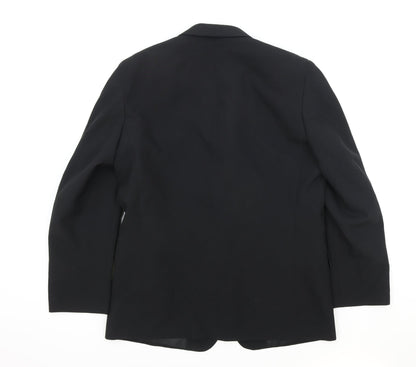 Mens UK Size 40 Lincroft Regular Black Suit Jacket