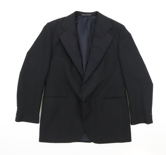 Mens UK Size M Burton Regular Black Suit Jacket
