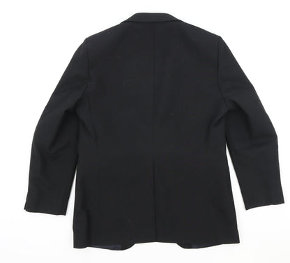 Mens UK Size M Burton Regular Black Suit Jacket