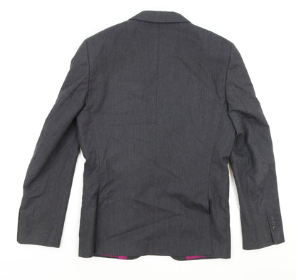 Marks and Spencer Mens Grey Polyester Jacket Suit Jacket Size M Regular