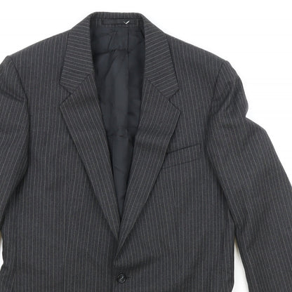 Mens UK Size 38 St Michael Regular Grey Suit Jacket