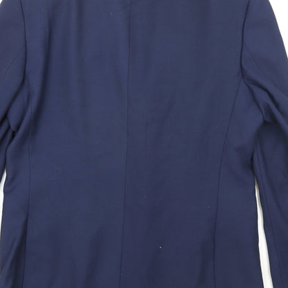 Mens UK Size M Marks and Spencer Regular Blue Suit Jacket