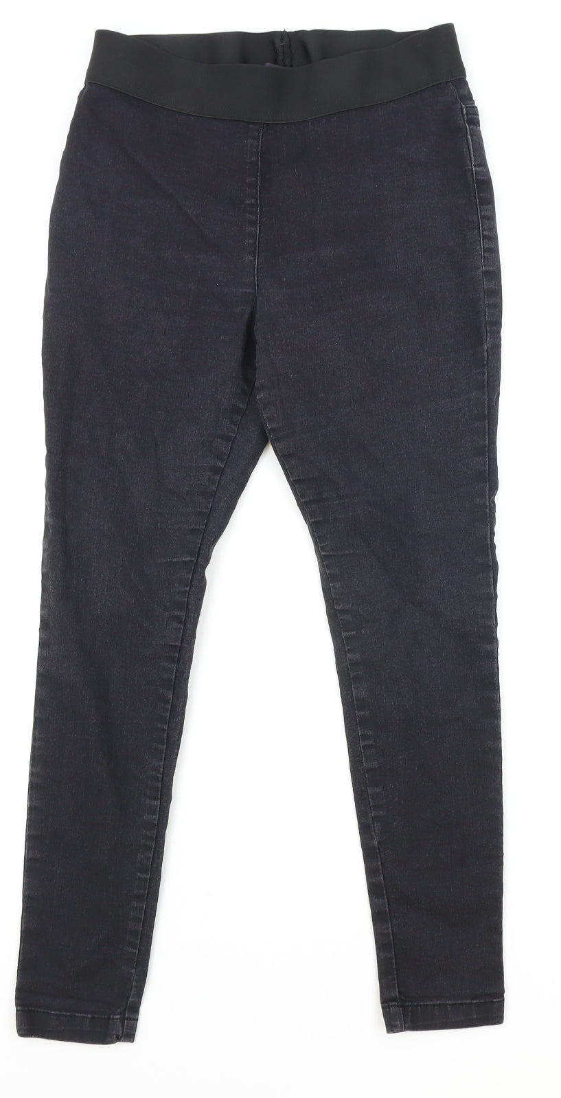 Marks and Spencer Womens Black Cotton Jegging Jeans Size 10 Regular