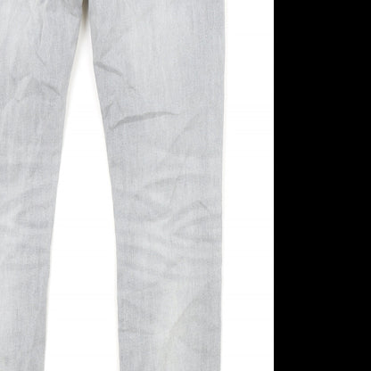 Mens UK Size 30 in TOM TAILOR Regular Fit Straight Grey Jeans