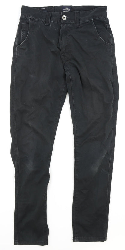 Industrialize Mens Black Cotton Skinny Jeans Size 30 in Regular Zip