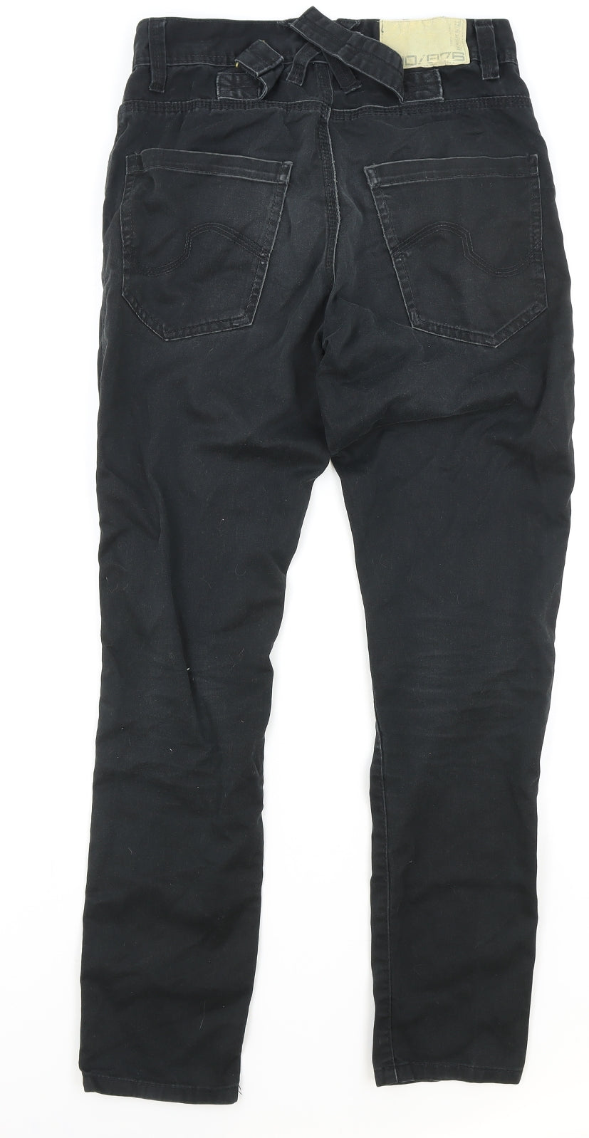 Industrialize Mens Black Cotton Skinny Jeans Size 30 in Regular Zip