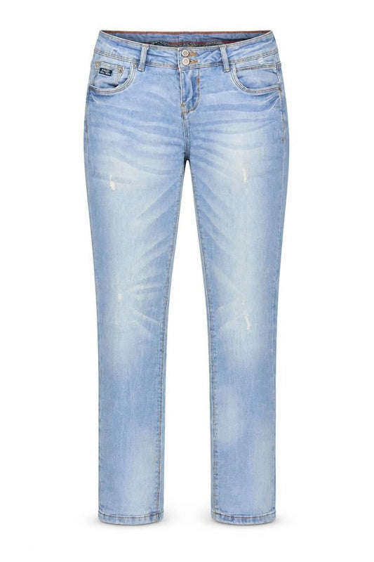 Womens UK Size 30 in alcott Slim Fit Straight Blue Jeans