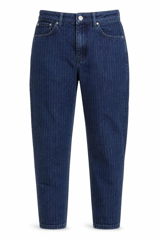 Womens UK Size 28 in Topshop Regular Fit Tapered Blue Jeans