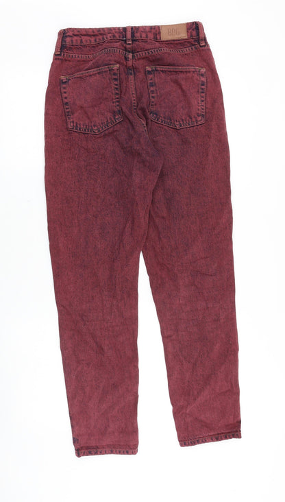 BDG Womens Red Cotton Skinny Jeans Size 27 in Regular Zip