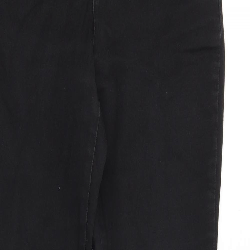 Womens UK Size 10 Blue 73 Slim Fit Skinny Black Jeans