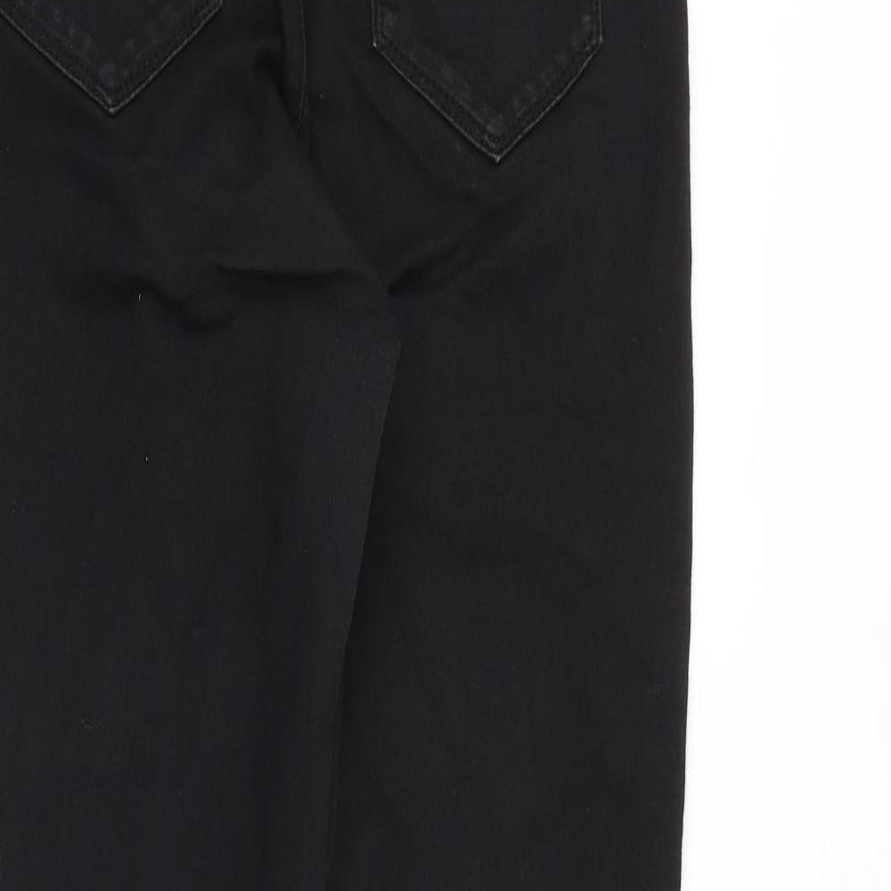 Womens UK Size 10 Blue 73 Slim Fit Skinny Black Jeans