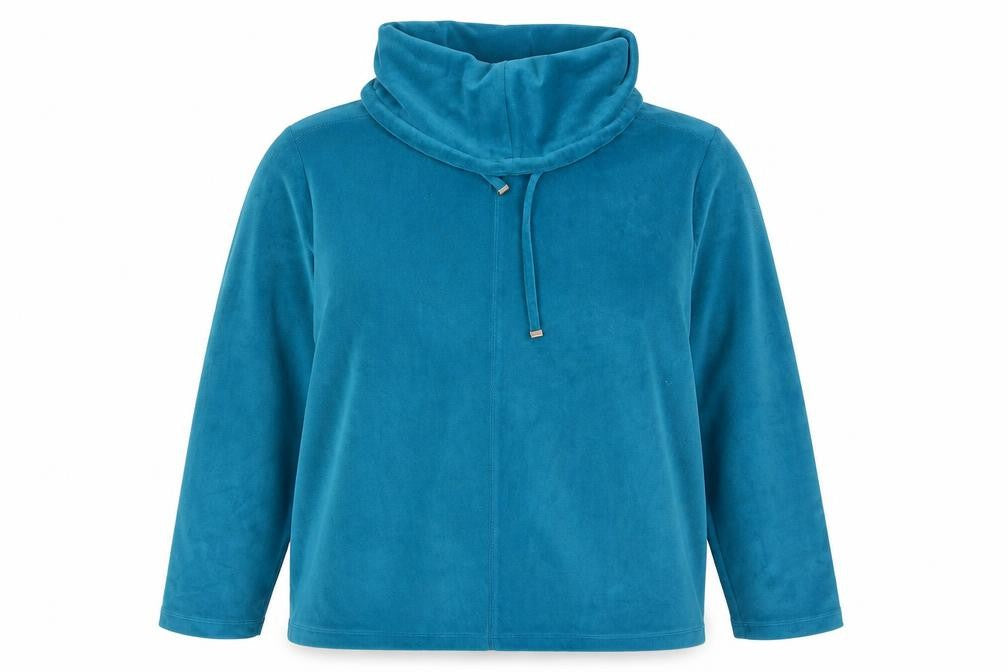 Womens UK Size 14 Bonmarché Blue Pullover Sweatshirt